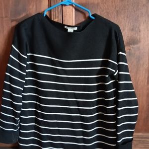 H&M striped sweater